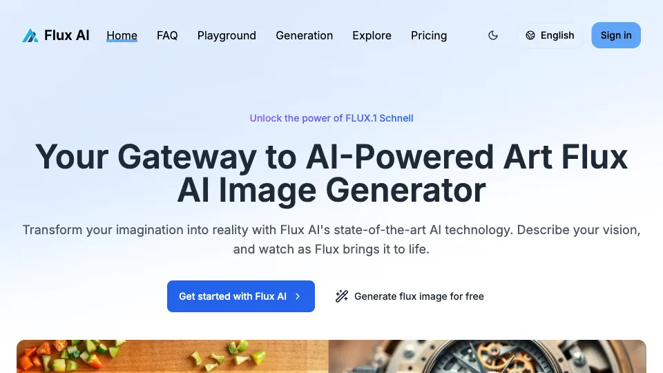 Flux AI Image Generator