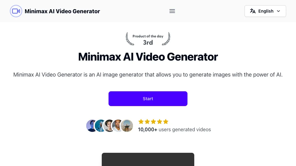 Minimax AI Video Generator