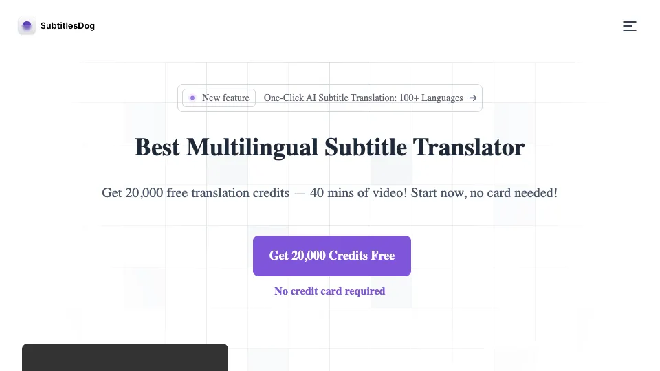 AI Subtitle Translator